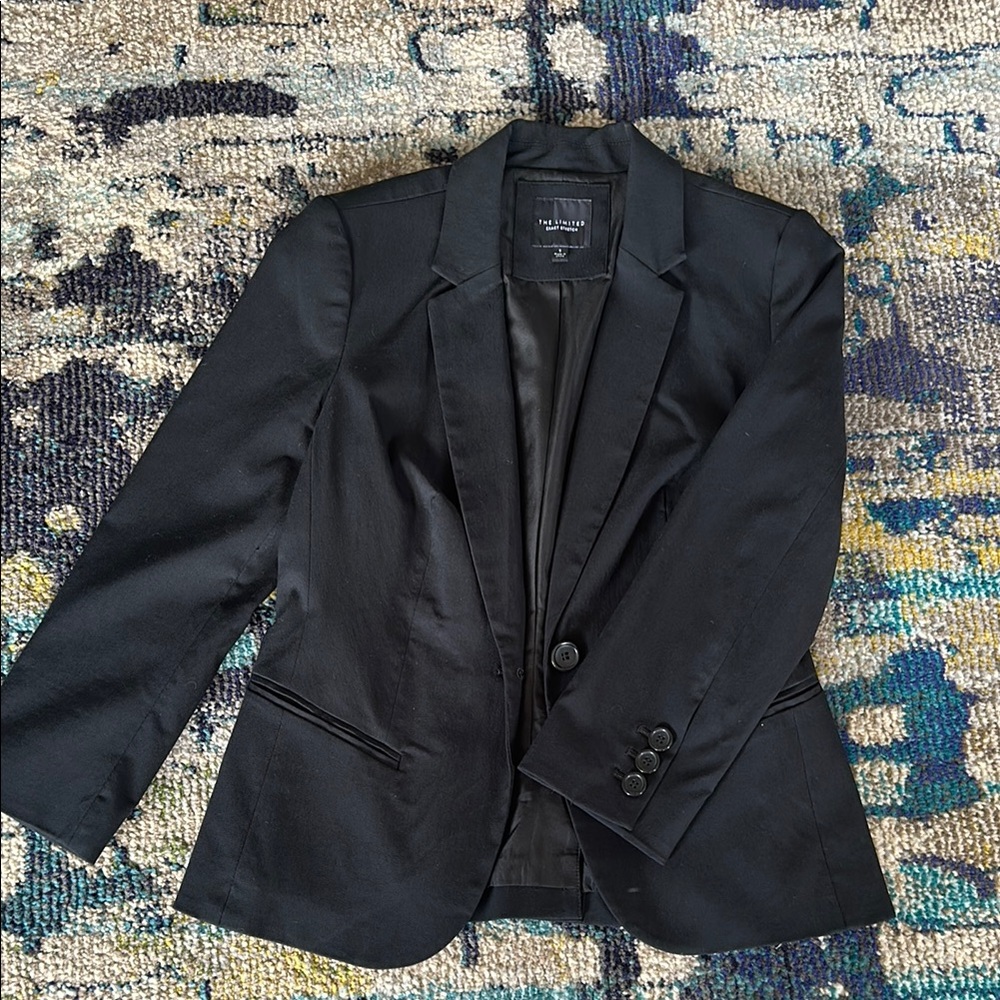 The Limited Classic Black Blazer